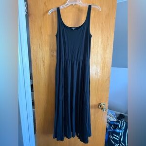 Quince Black Tencel Dress